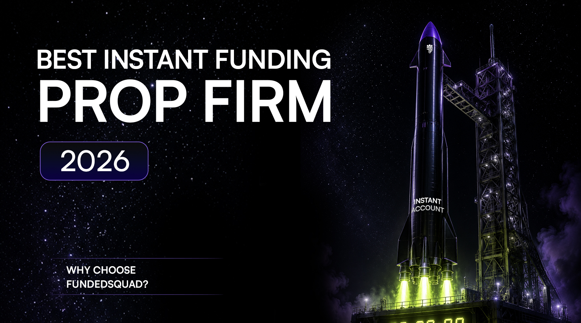 Best Instant Funding Prop Firm 2026: Why Choose FundedSquad
